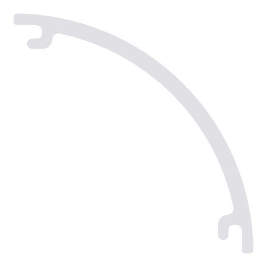 Imagen de Difusor redondo para perfiles con código LLP-XXXX-08-XX