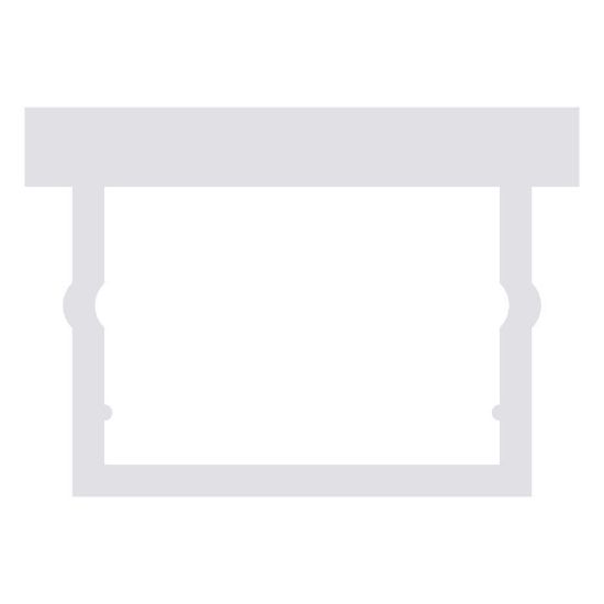 Imagen de Difusor para perfil de aluminio para revestimiento cerámico LLP-TI01-11-S3
