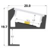 Imagen de Perfil de aluminio para estantería