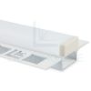 Imagen de Profilé de aluminio pintado de blanco para pladur 62x12mm