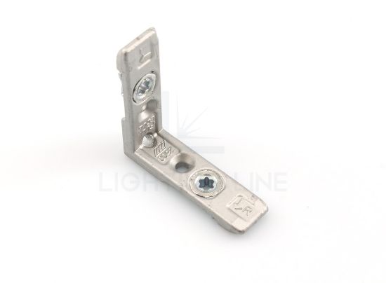 Imagen de Unión de metal para perfiles de aluminio de espejo 90° vertical