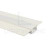 Imagen de Perfil de aluminio pintado blanco 57x10 mm para pladur sin perforaciones, 3 metros