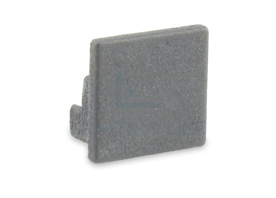 Imagen de Tapa gris de plástico para perfil SL14-16