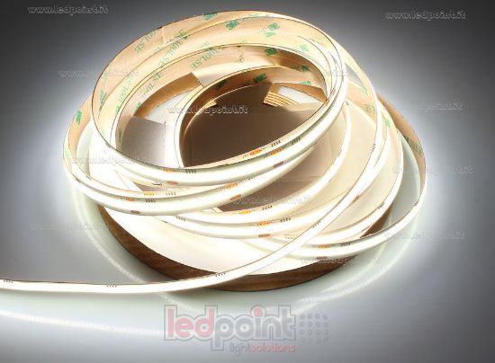 Imagen de Tira de led COB 5m blanco 4000K CRI Ra>90 528led/m 24V 14,4W/m