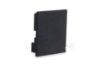 Imagen de Tapa negra de plástico para perfil SL15-01 con difusor alto