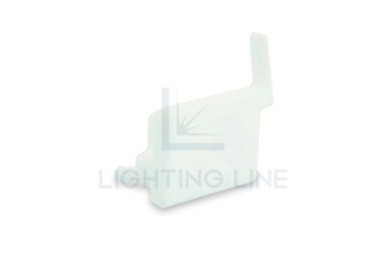 Imagen de Tapa derecha blanca de plástico para perfil SL16-16