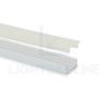 Imagen de Perfil en aluminio pintado de blanco 8x5mm, 2 metros