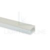 Imagen de Perfil en aluminio pintado de blanco 8x5mm, 2 metros