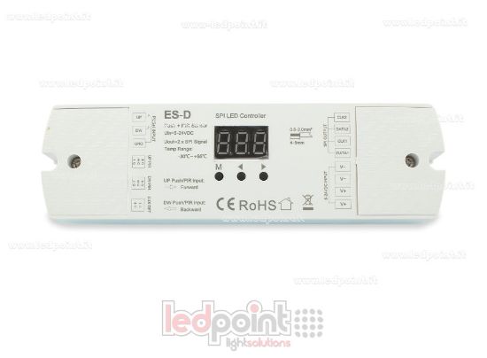 Imagen de Sensor PIR doble + Controlador SPI de pulsador doble 5-24VDC