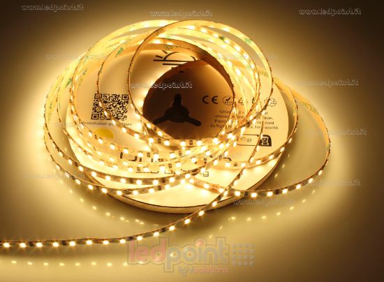 Imagen de Tira de led 5m blanco cálido 2700K 3step 2835 120led/m 24V 9,6W/m, PCB 5mm