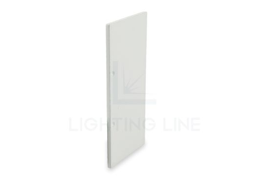 Imagen de Tapa blanca de aluminio para perfil WL04-05