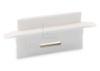 Imagen de Tapa blanca alta para perfil de aluminio para empotrar RE04-07