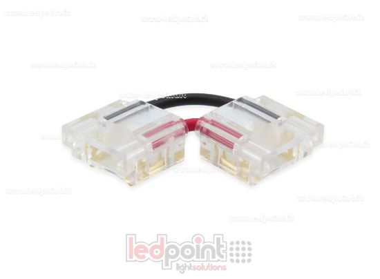 Imagen de Conector en L para unión de tira y COB con PCB de 10mm con 2 pines