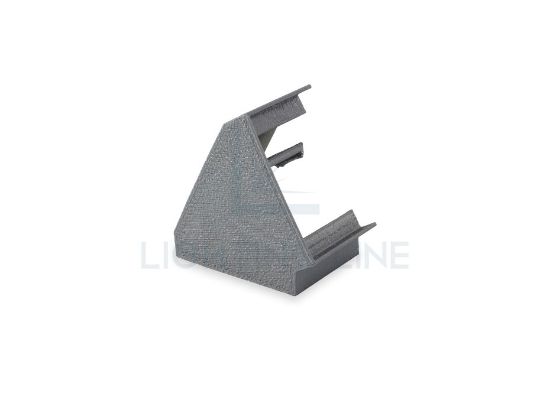 Imagen de Tapa para unión hexagonal de perfil de aluminio de 26x36mm