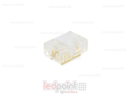 Imagen de Conector transparente para cables y unión de tiras LED y COB con PCB de 8mm, 12 usos en 1, con 2 pines