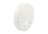 Imagen de Tapa blanca de plástico con agujero para perfil redondo NE01-14 y NE02-15