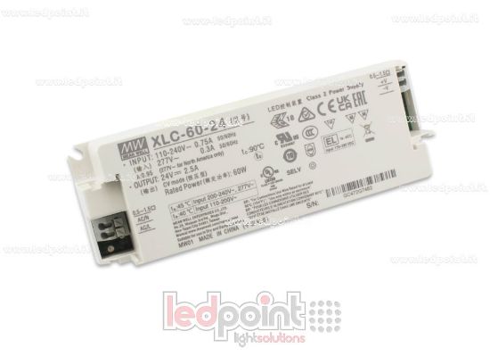 Imagen de Alimentador 60W 24V Mean Well