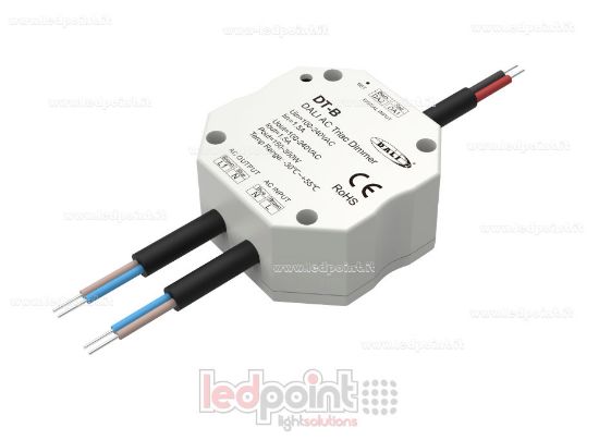 Imagen de Dimmer DALI y Triac, 1 canal 1,5A, 100-240VAC (DT4)