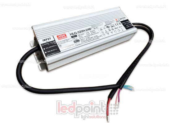 Imagen de Fuente de alimentación 320W 24V con entrada 1-10V IP67 Mean Well