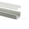 Imagen de Perfil en aluminio empotrado 17x8mm