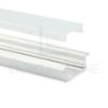 Imagen de Perfil en aluminio empotrado 23x8mm sin ranura
