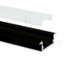 Imagen de Perfil en aluminio empotrado 23x8mm sin ranura