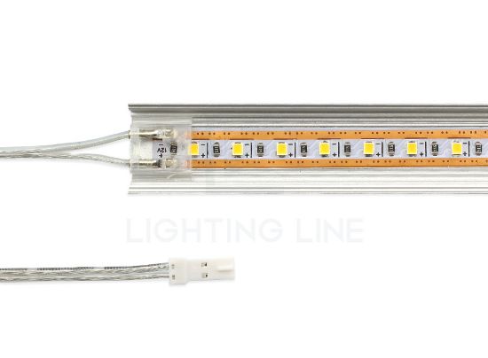 Imagen de Conector para perfiles con difusor LLD-03 con cable de 20cm y conector Dupont