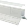 Imagen de Perfil de aluminio angular pintado de blanco para pladur 42x32mm, 3 metros