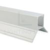 Imagen de Perfil de aluminio angular pintado de blanco para pladur 42x32mm, 3 metros