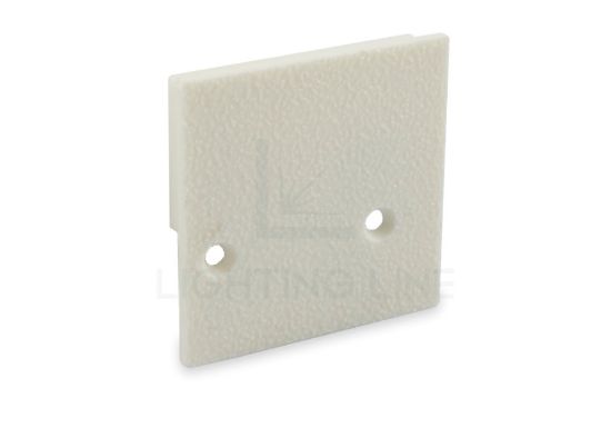 Imagen de Tapa blanca derecha para perfil de aluminio para pared WL05-05