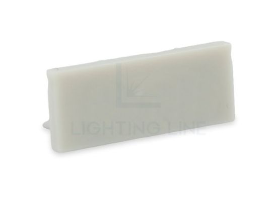 Imagen de Tapa gris para perfil en aluminio SL17-03