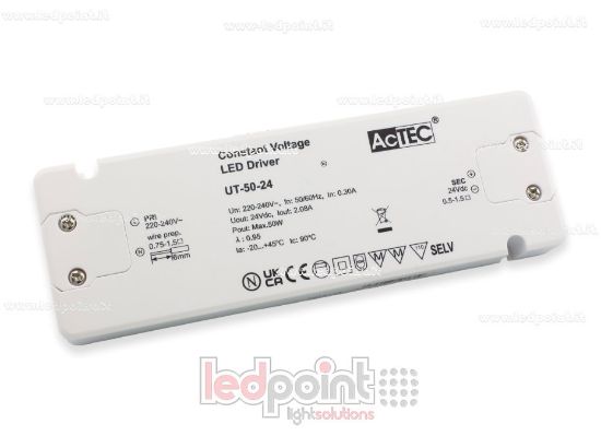 Imagen de Fuente de alimentación ultra thin 50W 24V AcTEC