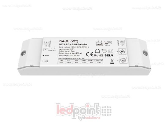 Imagen de Regulador de intensidad luminosa DALI (Maestro) con conectividad WIFI y RF
