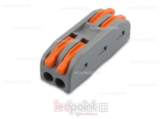 Imagen de Conector rápido de 2 hilos con palanca para cables de 32 A y 250 V (0,2-2,5 (4,0) mm2)