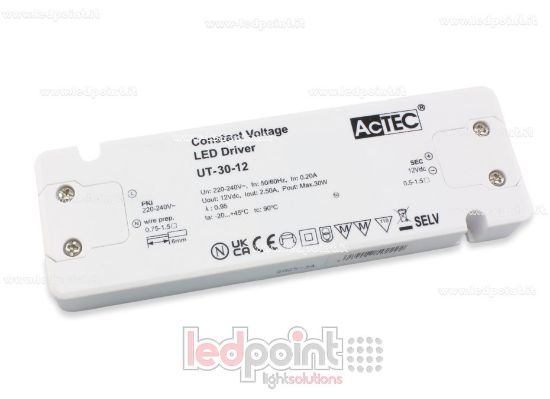 Imagen de Fuente de alimentación ultra thin 30W 12V AcTEC