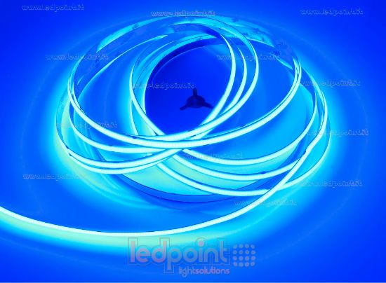 Imagen de Tira de led COB 10m azul 480leds/m 24V 12W/m