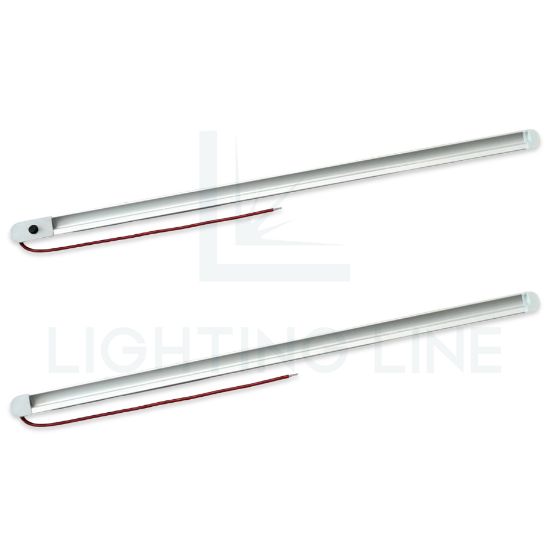 Imagen de Barra completa personalizada con perfil de aluminio empotrado de 21x9mm