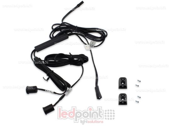 Imagen de Sensor de doble apertura de puertas/hojas, 12-24 V, 1 canal, 3 A, control de canal