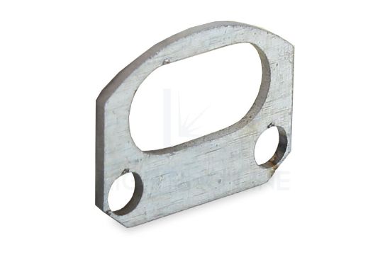Imagen de Tapón de chapa galvanizada para perfil de aluminio SL20-20 con orificio