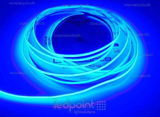 Imagen de Tira de led COB 10m azul 400leds/m 24V 11W/m PCB 5mm