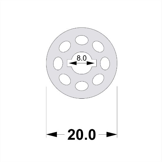 Imagen de Led Neon Flex diámetro 20mm 1m