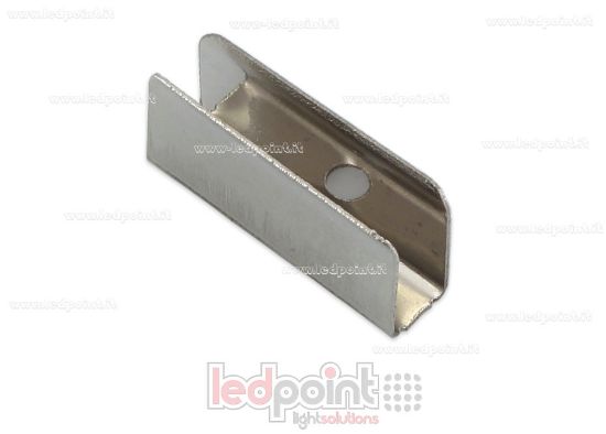 Imagen de Clip de acero para fijar para Led Neon Flex 4x8mm