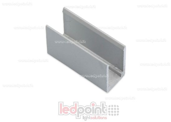 Imagen de Clip de aluminio para fijar para Led Neon Flex 6x12mm