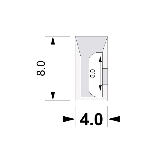 Imagen de Led Neon Flex 4x8mm 1m