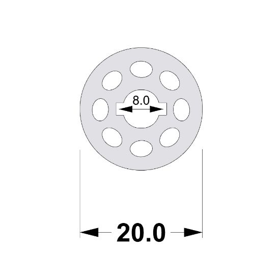 Imagen de Led Neon Flex diámetro 20mm 1m