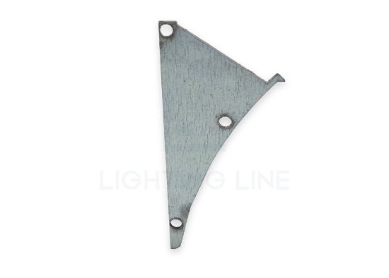 Imagen de Tapón de chapa galvanizada para perfil de placas de yeso DW09-01