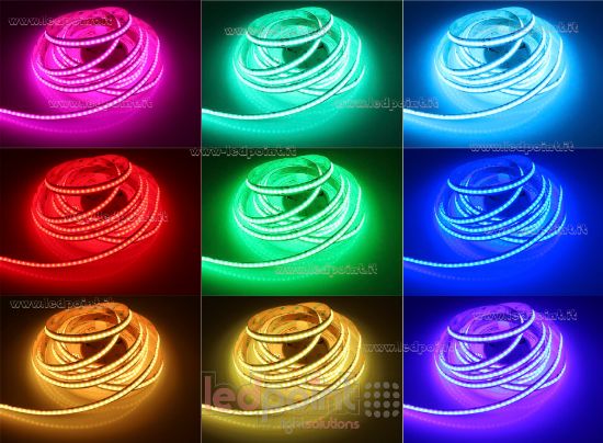 Imagen de Tira de led COB 5m RGB + CCT 2700-6500K 840led/m 24V 22W/m