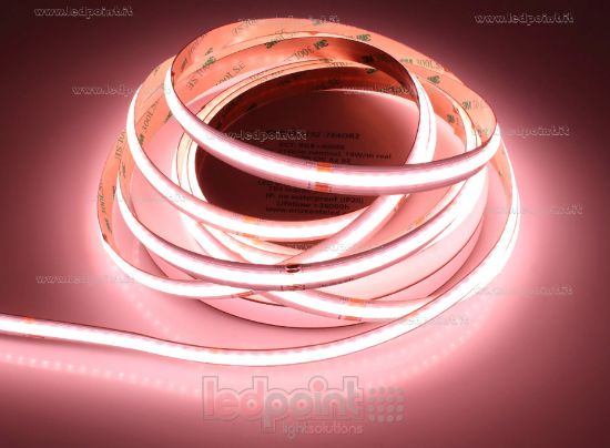 Imagen de Tira de led 10m RGB + blanco 4000K COB CRI Ra>90 784leds/m 24V 21W/m