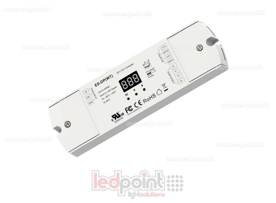 Imagen de Controlador SPI WiFi y RF de doble pulsador, 5-24VDC, 10A