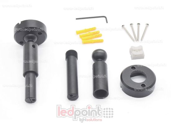 Imagen de Juntas para cinta de perfil flexible de acero negro